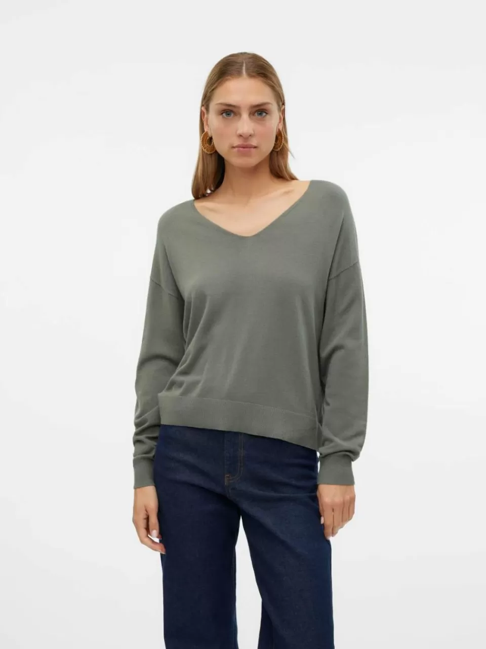 Clearance VERO MODA VMBREEZE Genser Balsam Green