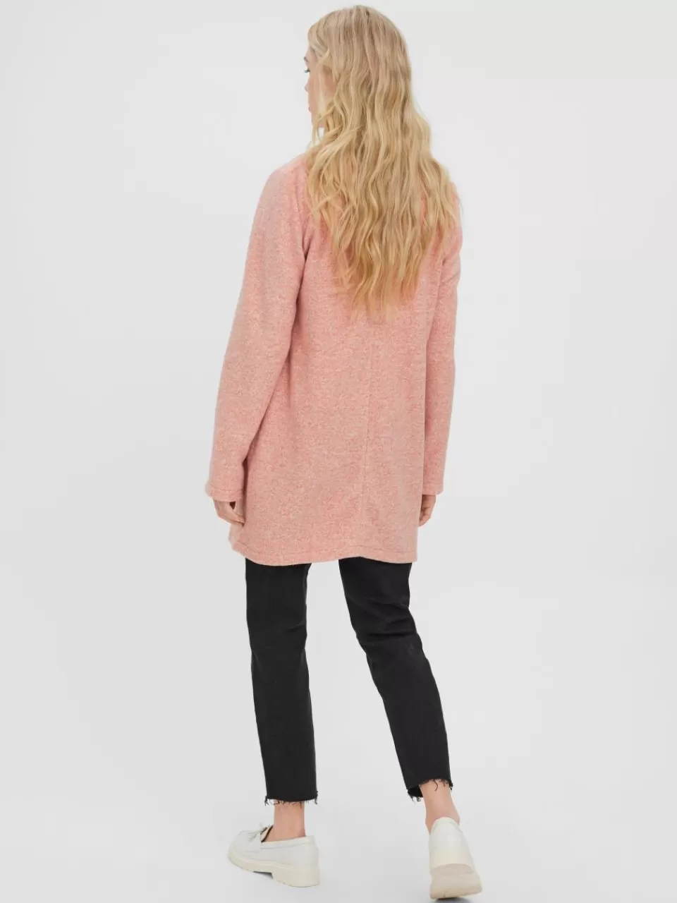 Shop VERO MODA VMBRUSHEDKATRINE Frakk Old Rose