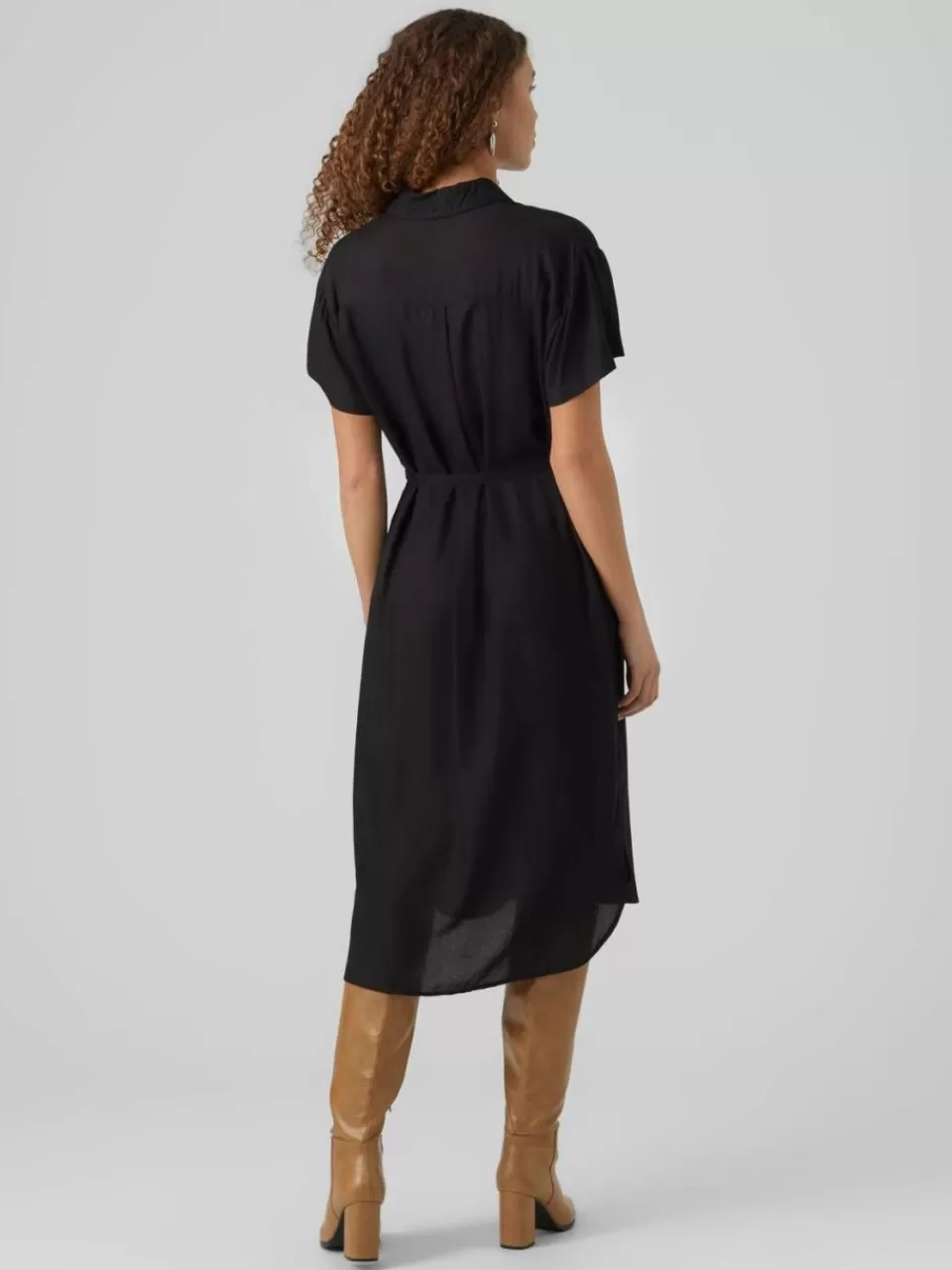 Outlet VERO MODA VMBUMPY Lang kjole Black