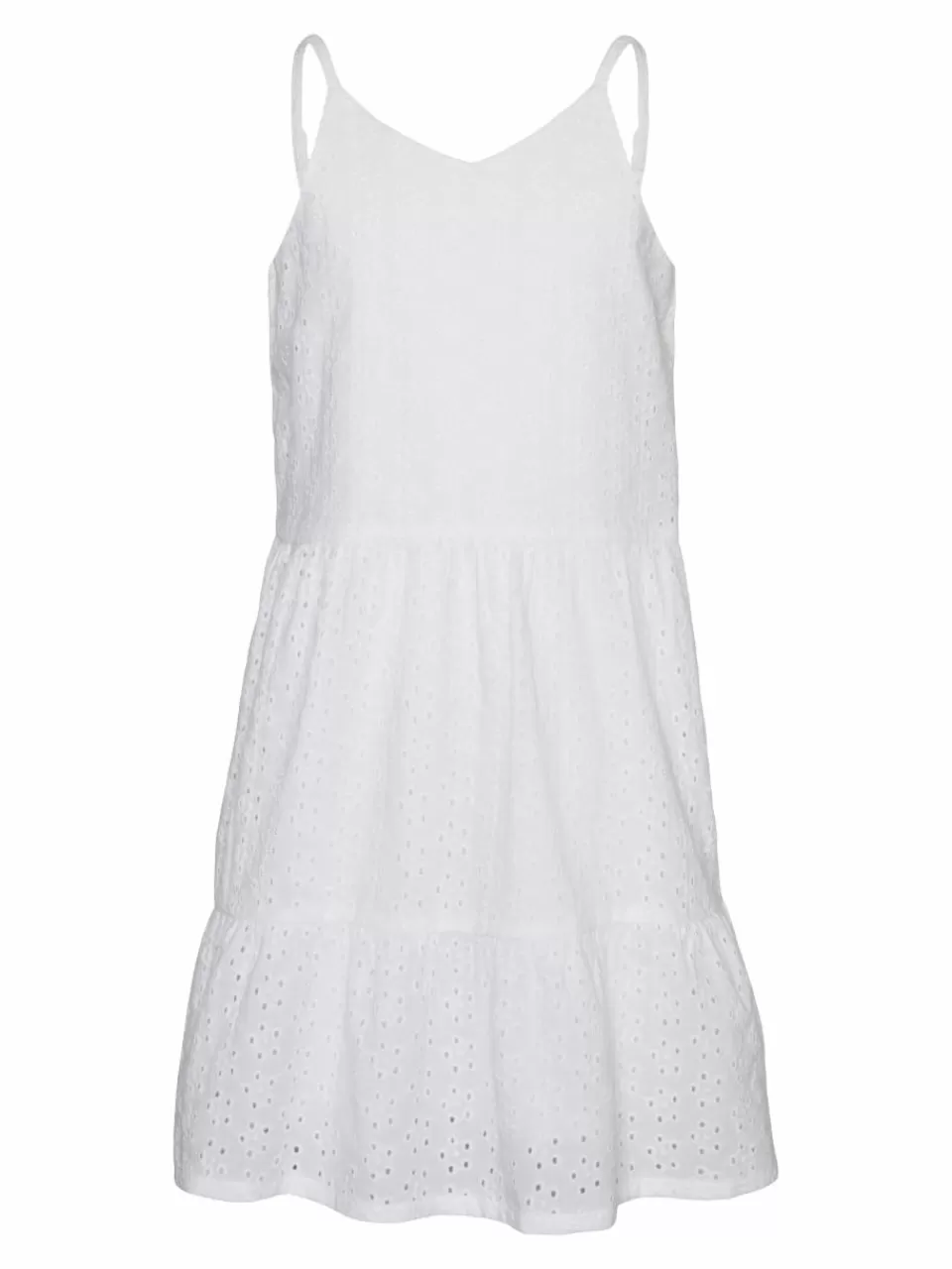 Sale VERO MODA VMCAITLYN Kort kjole Bright White