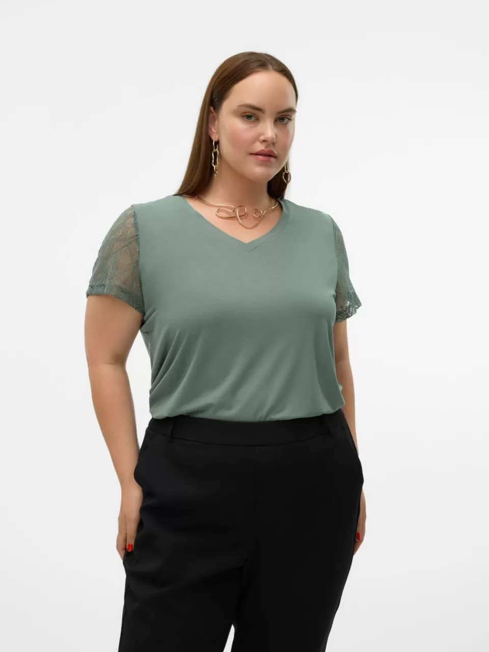 Shop VERO MODA VMCANNE T-skjorte Laurel Wreath