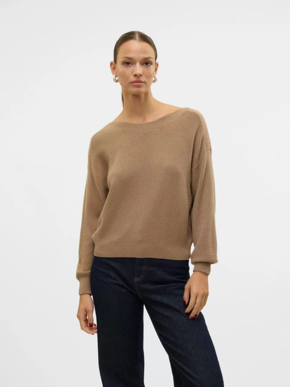 Clearance VERO MODA VMCARDI Genser Sepia Tint