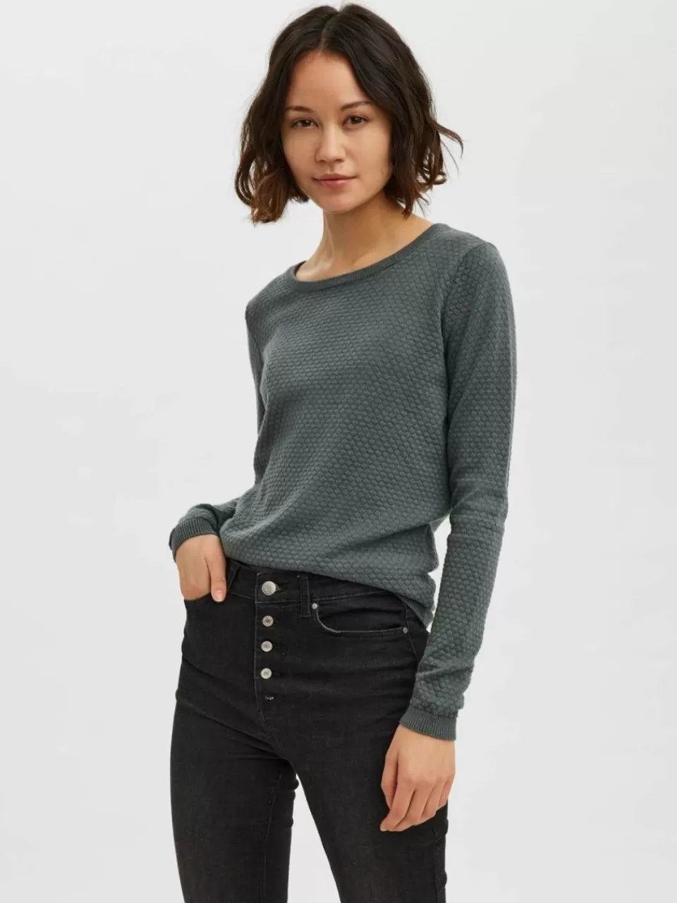 Online VERO MODA VMCARE Genser Balsam Green