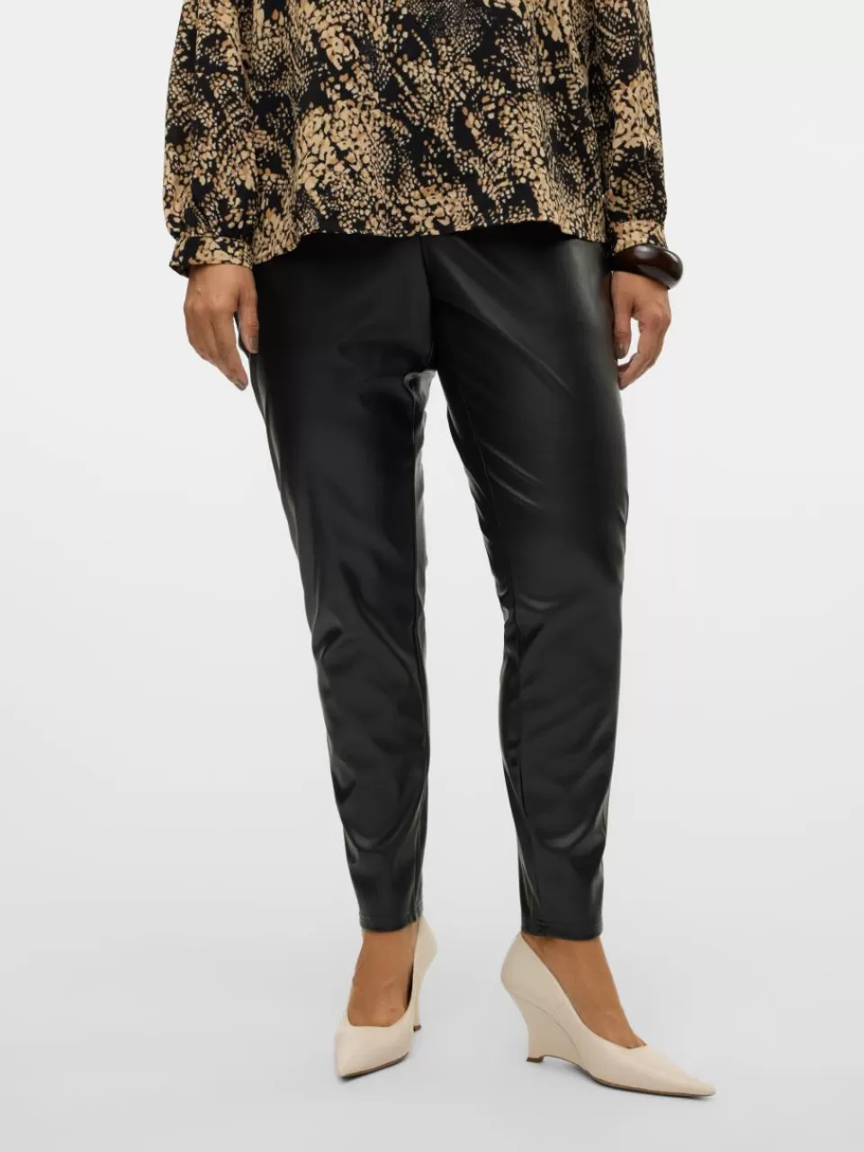 Online VERO MODA VMCCIFF Høy midje Leggings Black