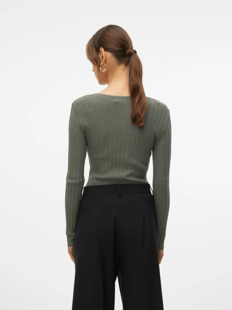 Sale VERO MODA VMCECILIE Genser Balsam Green