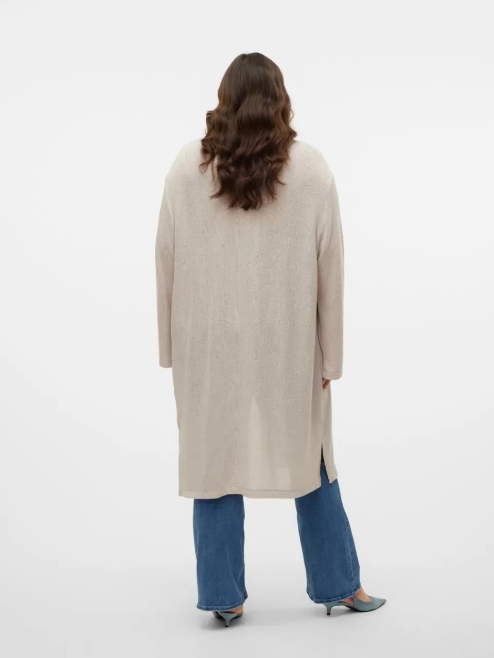 Best Sale VERO MODA VMCEDDIE Strikket cardigan Oatmeal