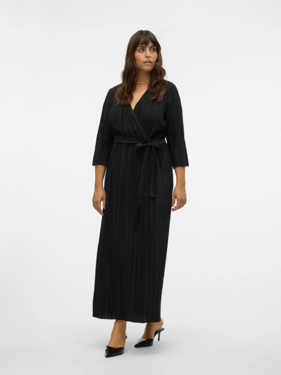 Discount VERO MODA VMCELVY Lang kjole Black