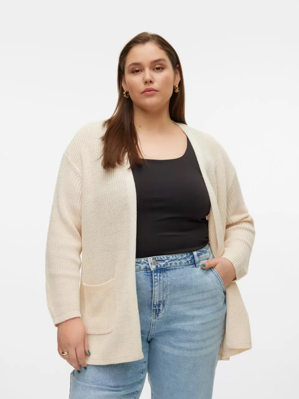 Discount VERO MODA VMCFABULOUS Strikket cardigan Birch