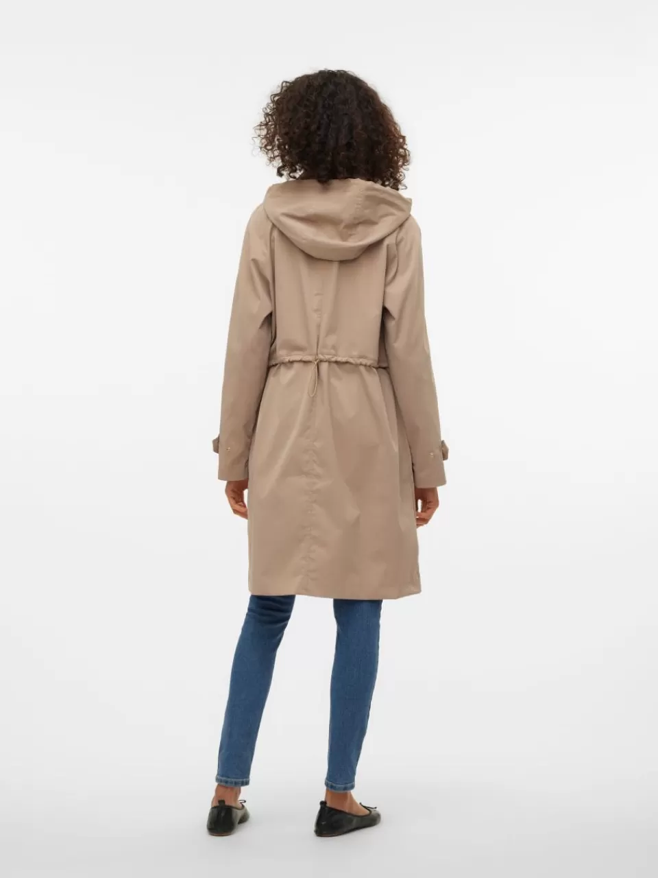 Outlet VERO MODA VMCHELSEASIF Parkas Silver Mink