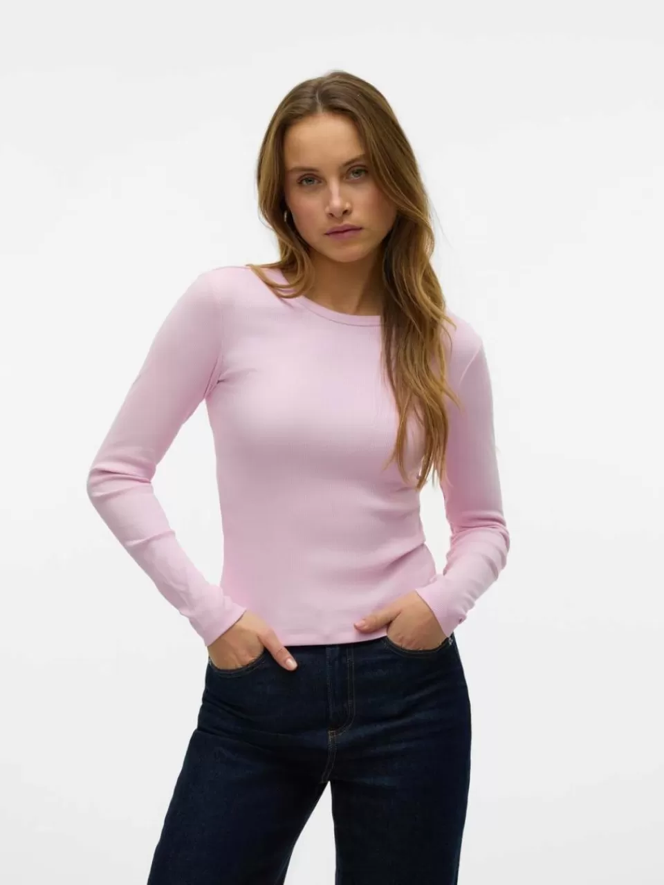 Online VERO MODA VMCHLOE T-skjorte Roseate Spoonbill