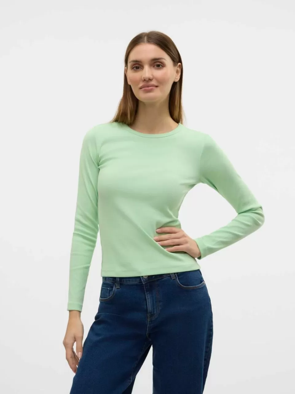 Best Sale VERO MODA VMCHLOE T-skjorte Pastel Green