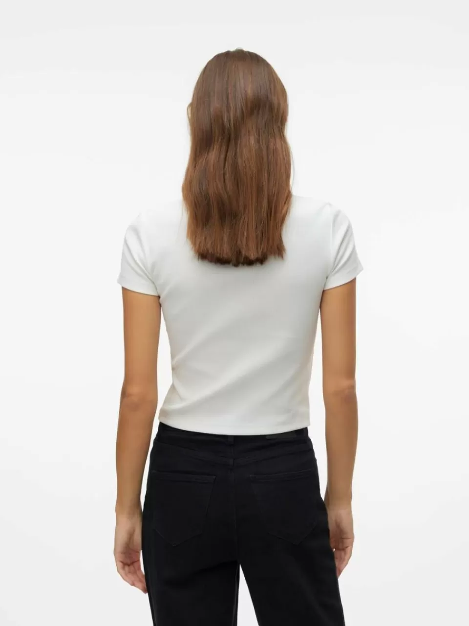 Sale VERO MODA VMCHLOE T-skjorte Snow White