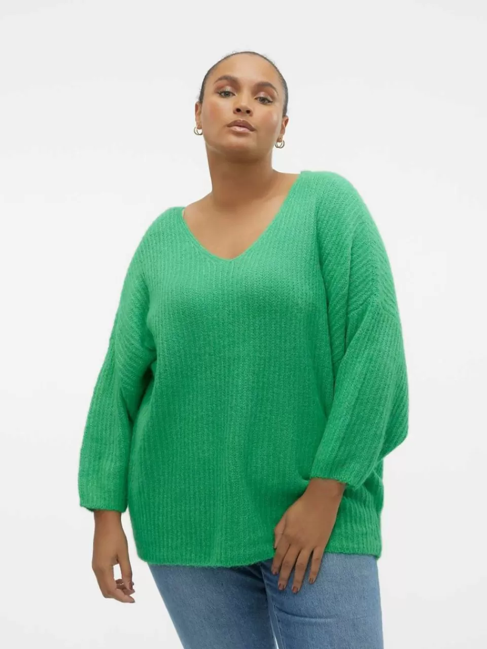 New VERO MODA VMCJULIE Genser Bright Green