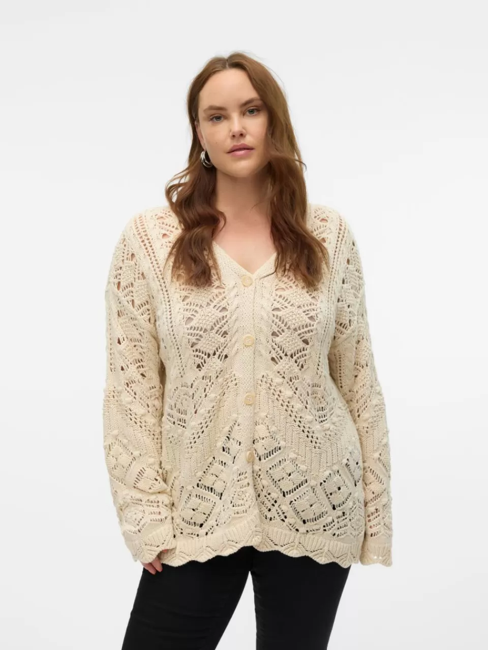 Discount VERO MODA VMCKENIA Strikket cardigan Birch