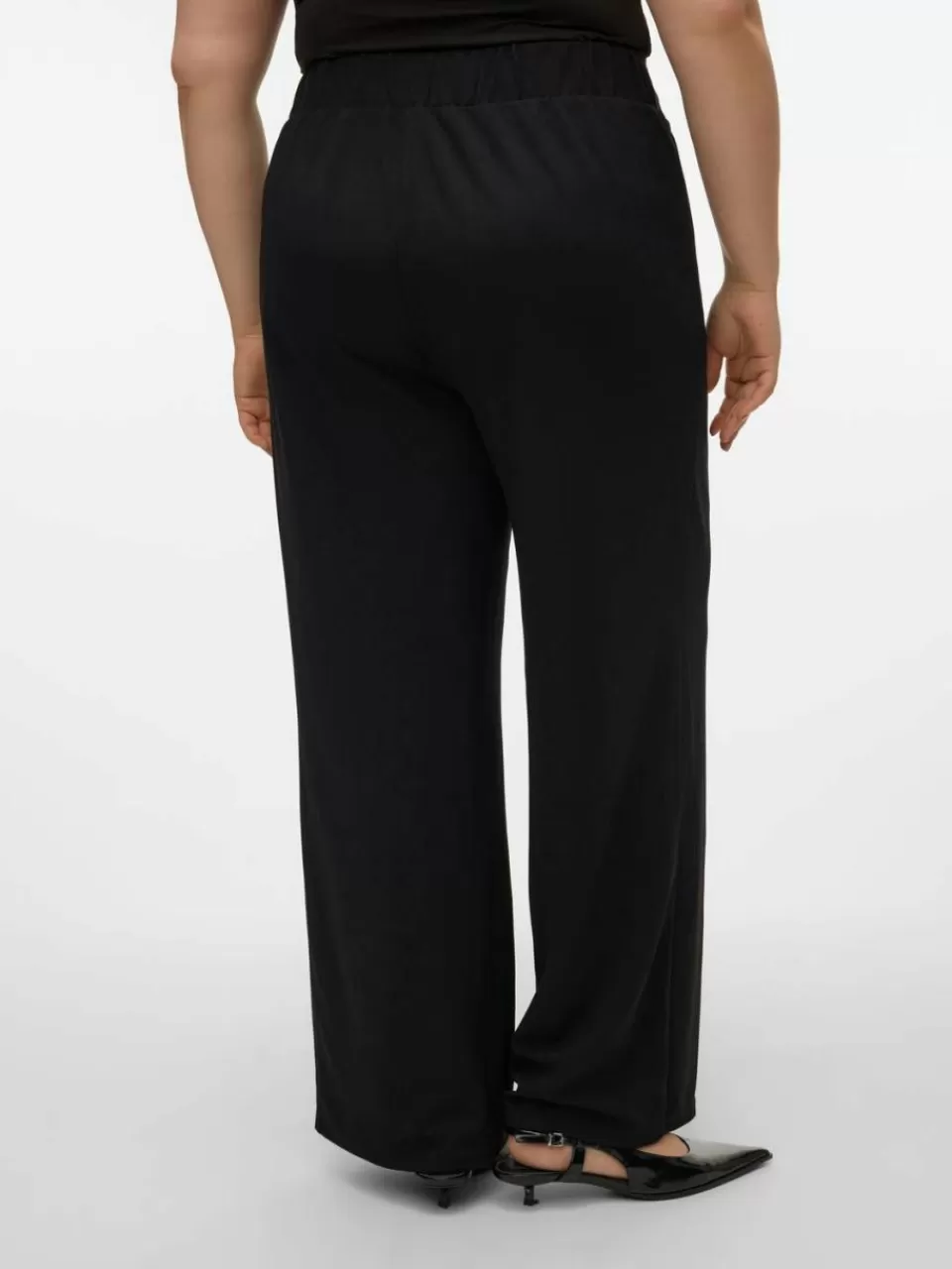 Best Sale VERO MODA VMCLIVA Høyt snitt Bukser Black