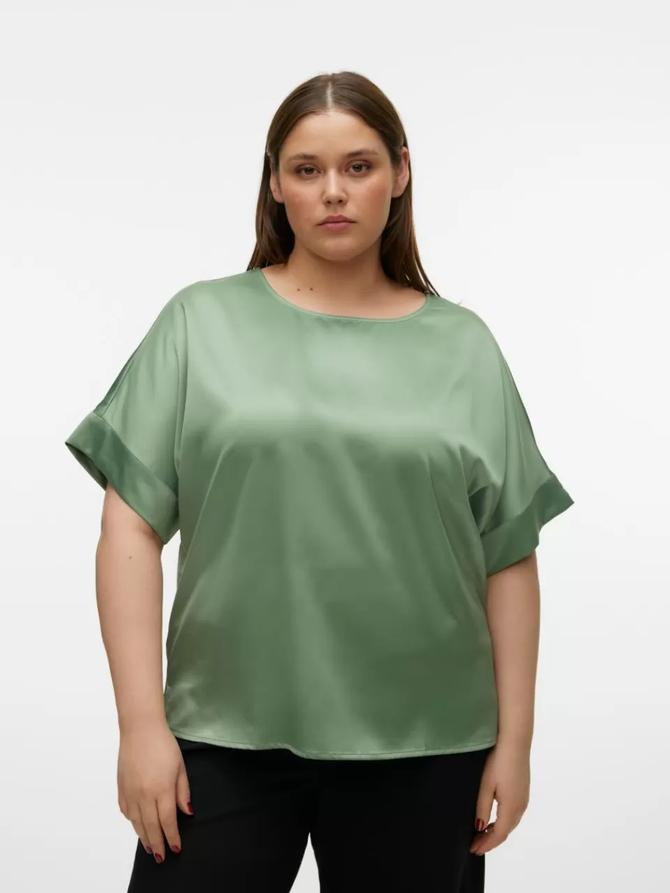 Best Sale VERO MODA VMCMERLE Topp Hedge Green