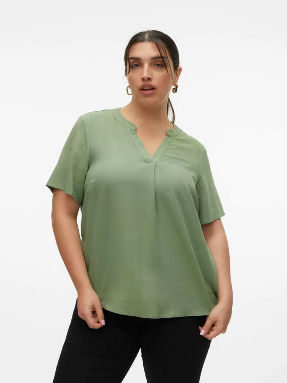 Cheap VERO MODA VMCMYMILO Topp Hedge Green