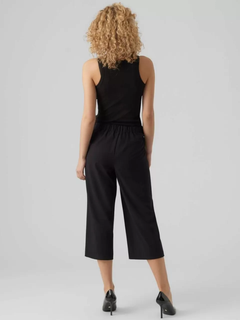 Best Sale VERO MODA VMCOOKIE Høyt snitt Culottebukser Black