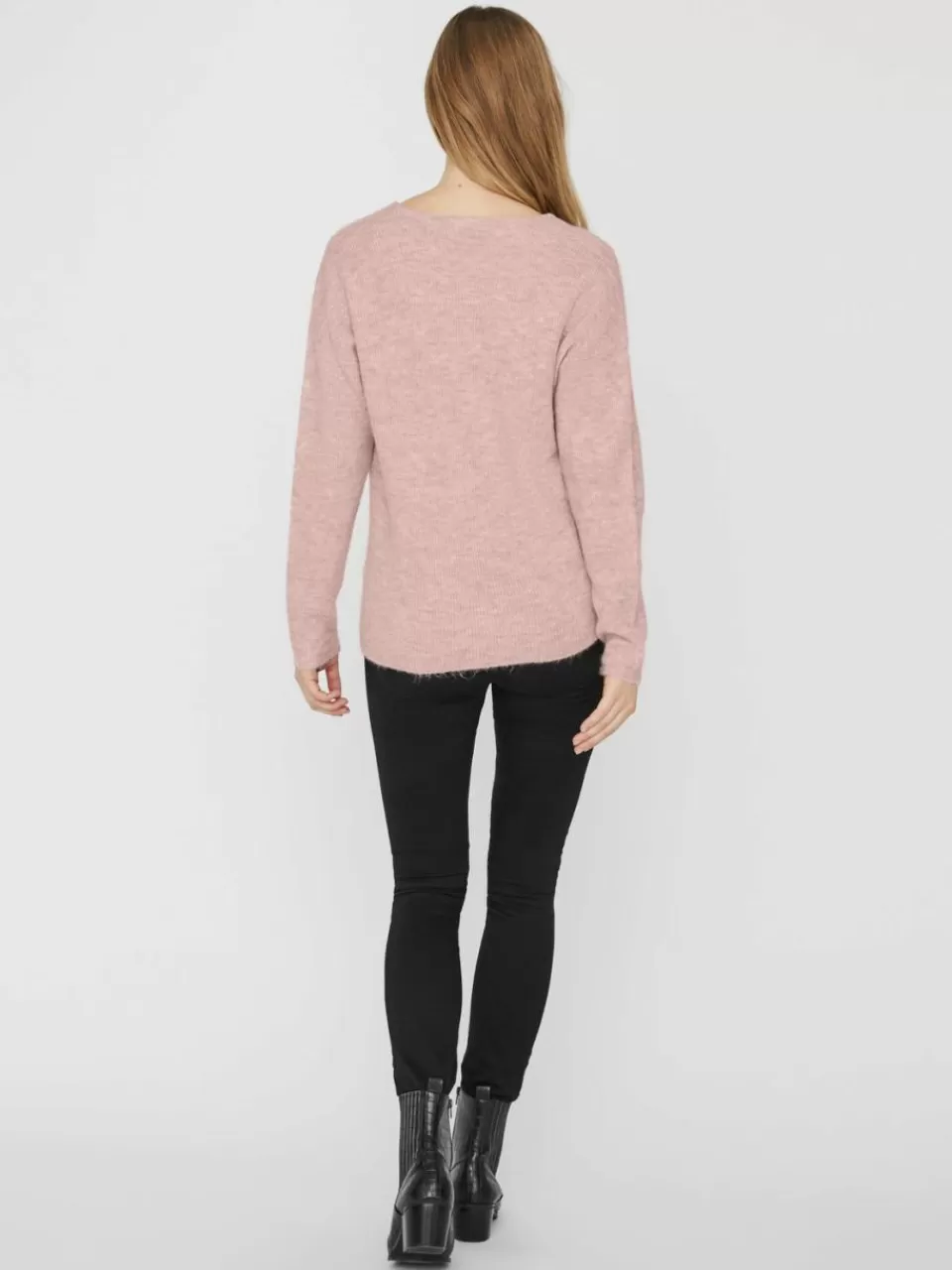 Cheap VERO MODA VMCREWLEFILE Genser Sepia Rose