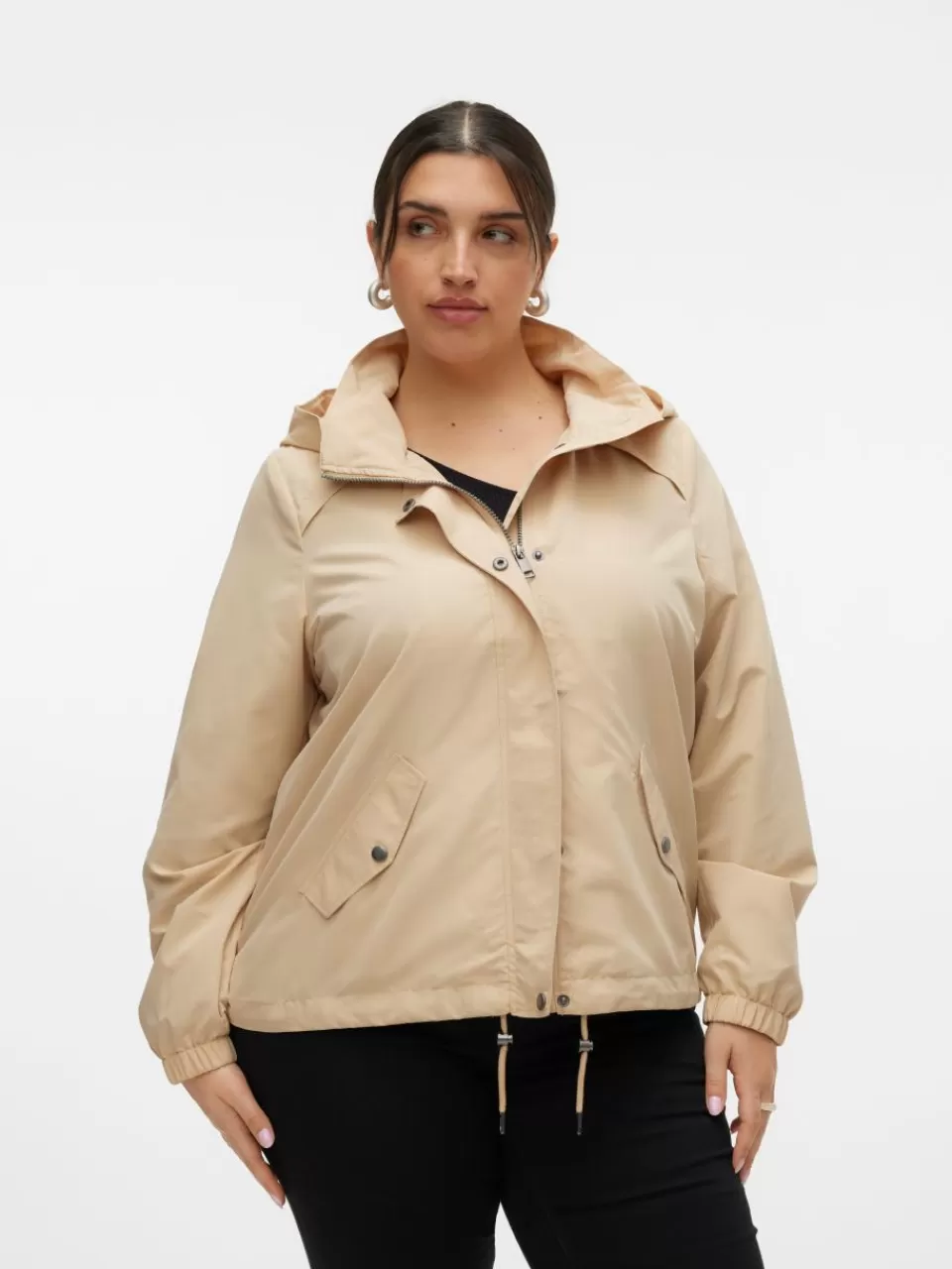 Shop VERO MODA VMCZOA Parkas Irish Cream