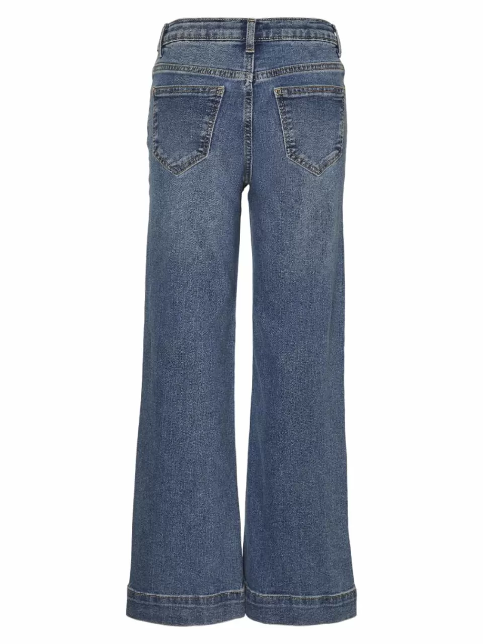 Best Sale VERO MODA VMDAISY Høyt snitt Wide Fit Jeans Medium Blue Denim