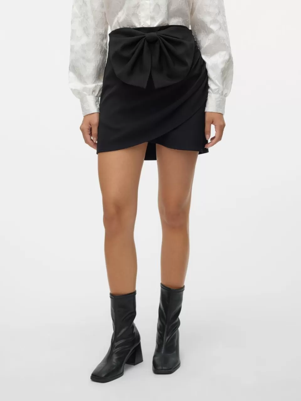 Best Sale VERO MODA VMDARCI Middels høy midje Kort skjørt Black