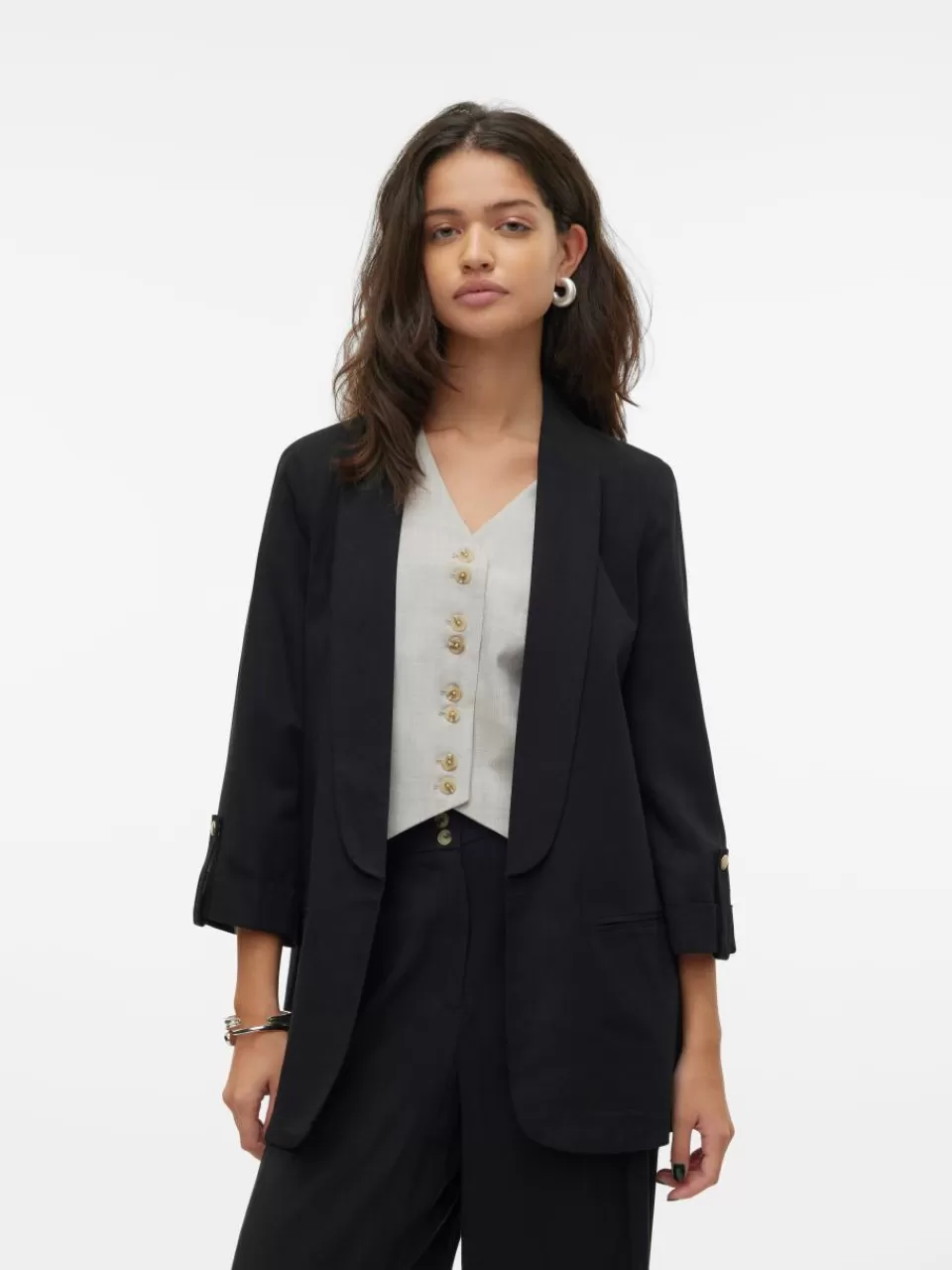 Best Sale VERO MODA VMDINNA Blazer Black