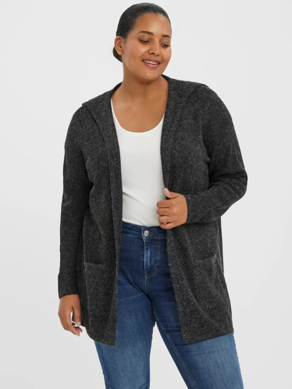 Best Sale VERO MODA VMDOFFY Strikket cardigan Black