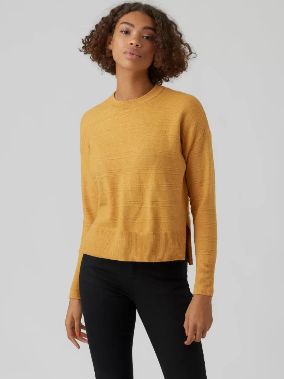 Online VERO MODA VMDOLLY Genser Golden Yellow