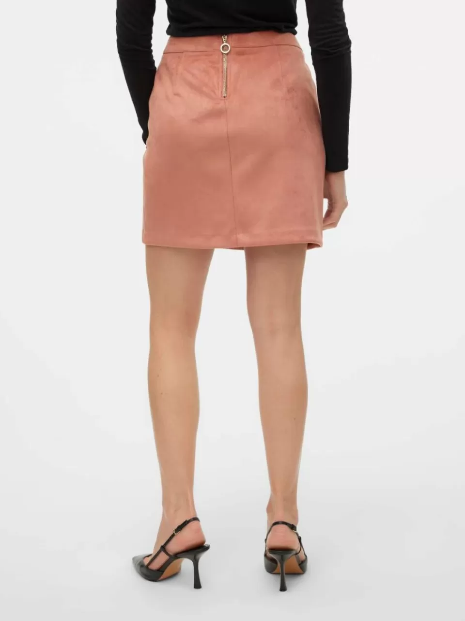 Flash Sale VERO MODA VMDONNADINA Kort skjørt Old Rose