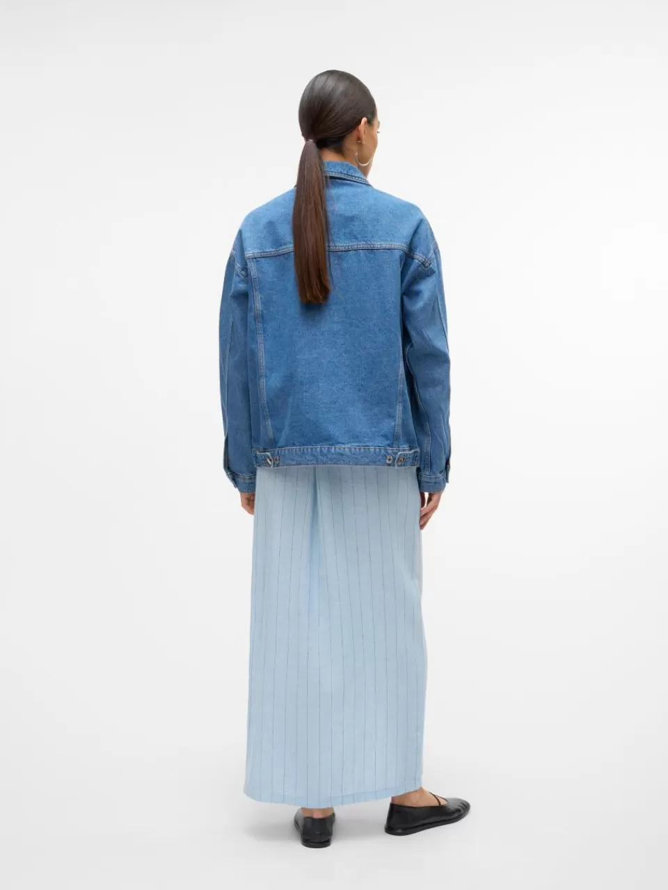 Outlet VERO MODA VMDONNIE Denimjakke Medium Blue Denim