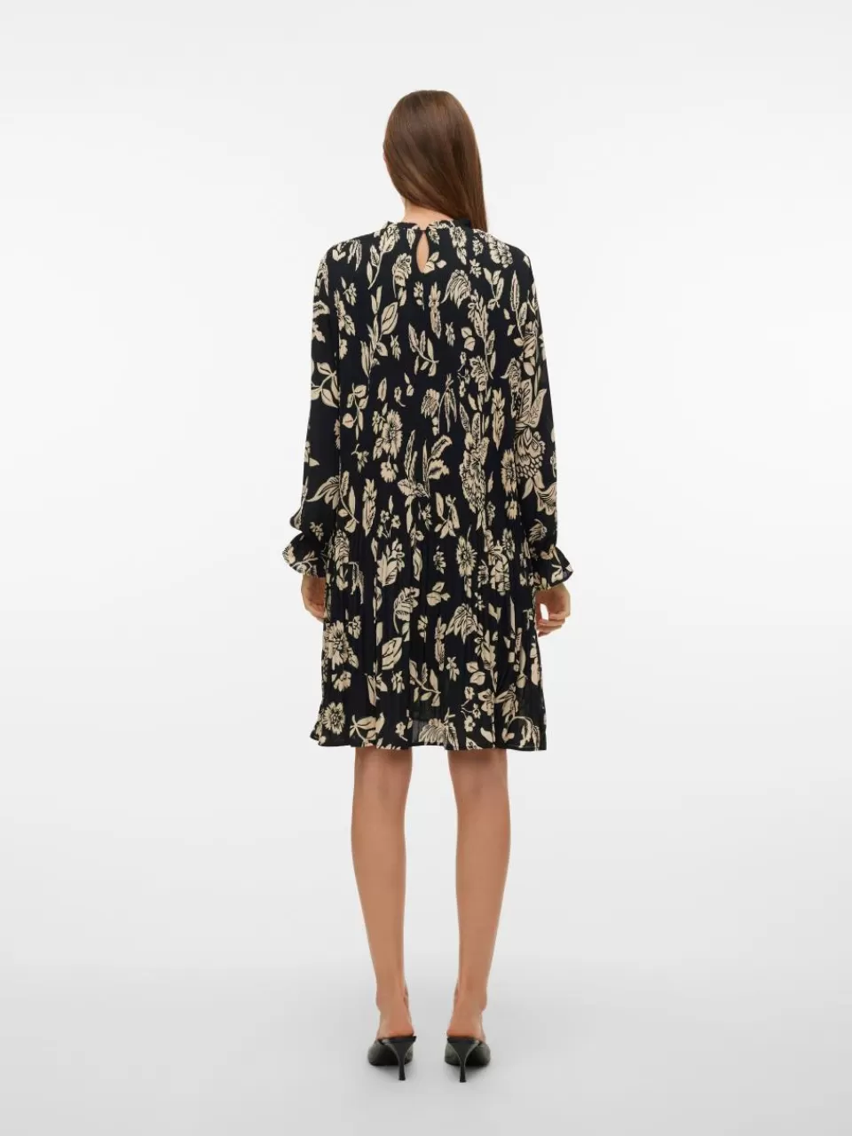New VERO MODA VMDORIT Kort kjole Black