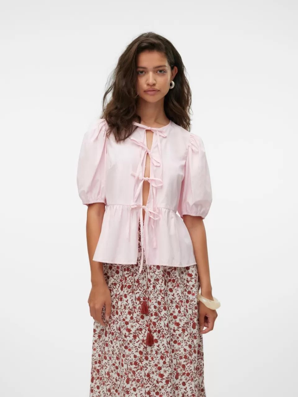 Best VERO MODA VMELLY Topp Cherry Blossom