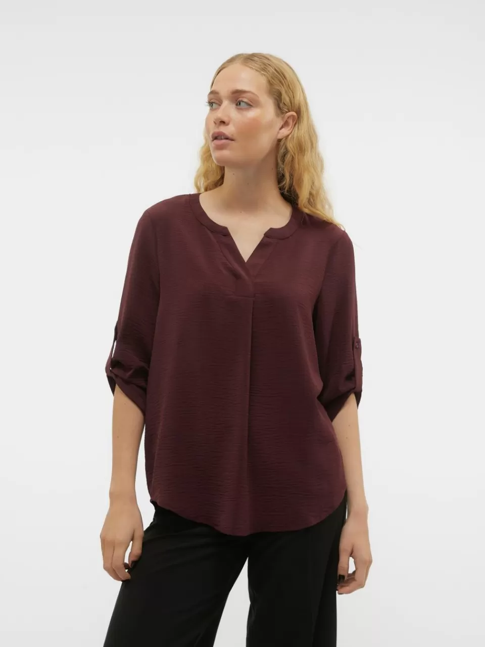 Sale VERO MODA VMELVA Topp Port Royale