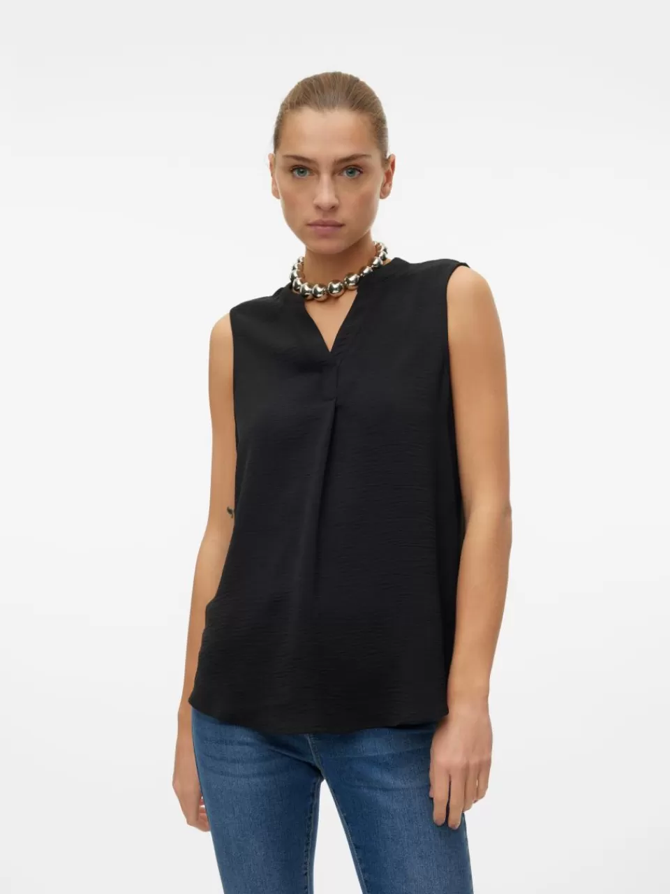 Cheap VERO MODA VMELVA Topp Black