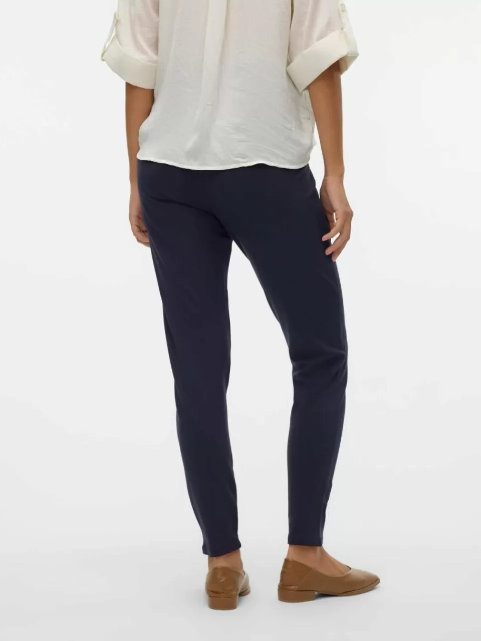 Cheap VERO MODA VMEVA Middels høy midje Bukser Night Sky