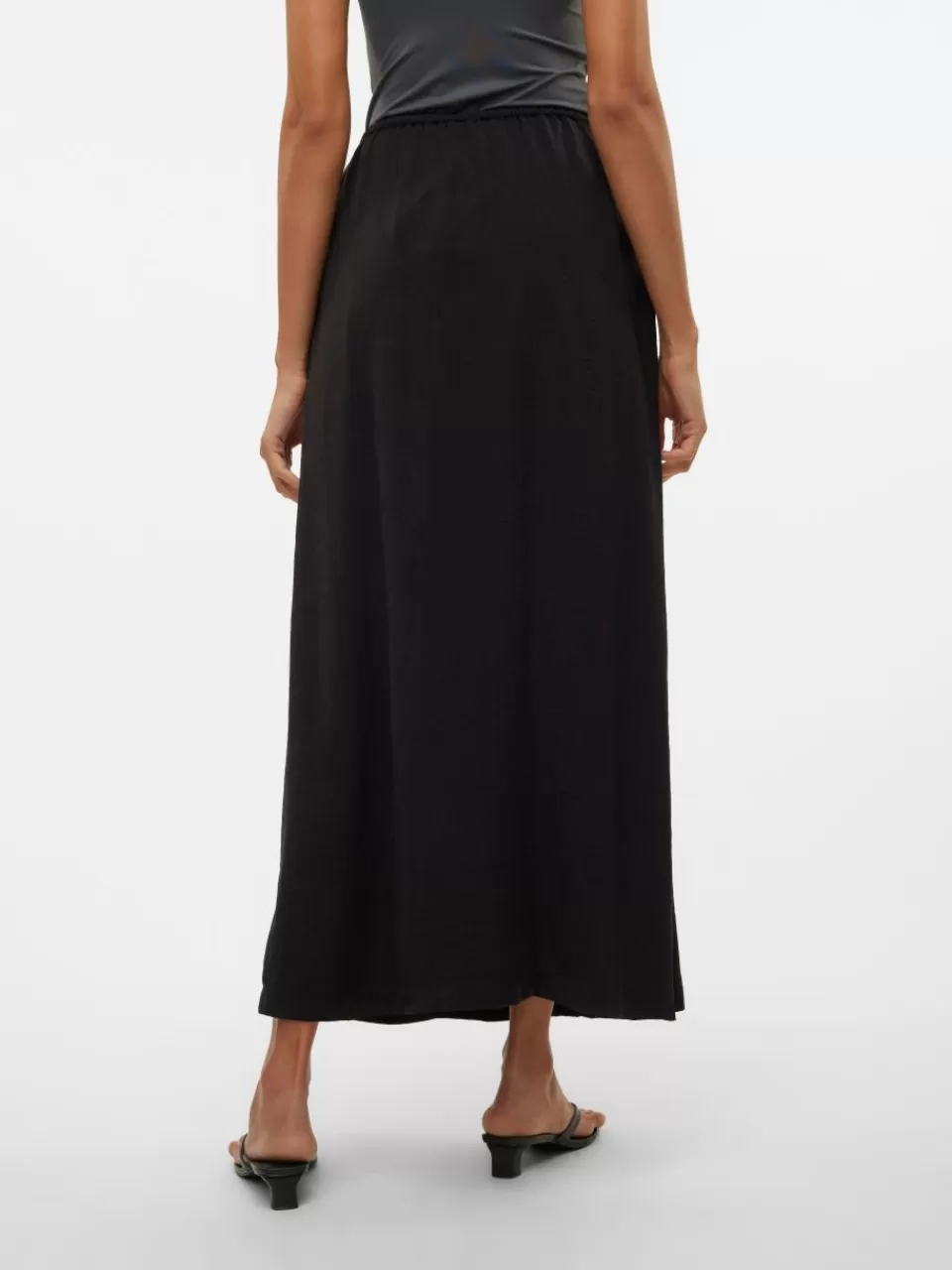 Best Sale VERO MODA VMFABIANA Høy midje Langt skjørt Black