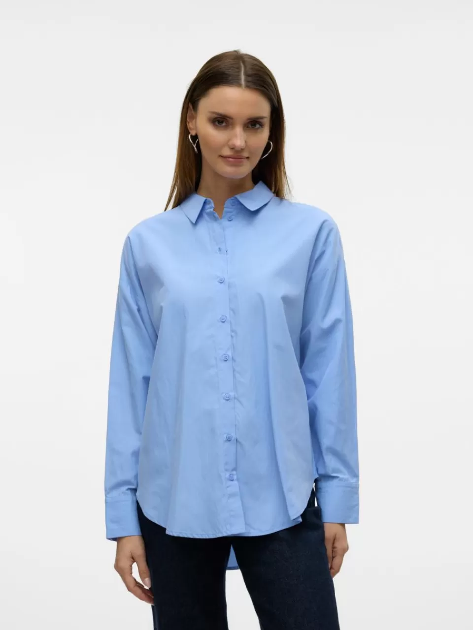 Sale VERO MODA VMFANNI Skjorte Hydrangea