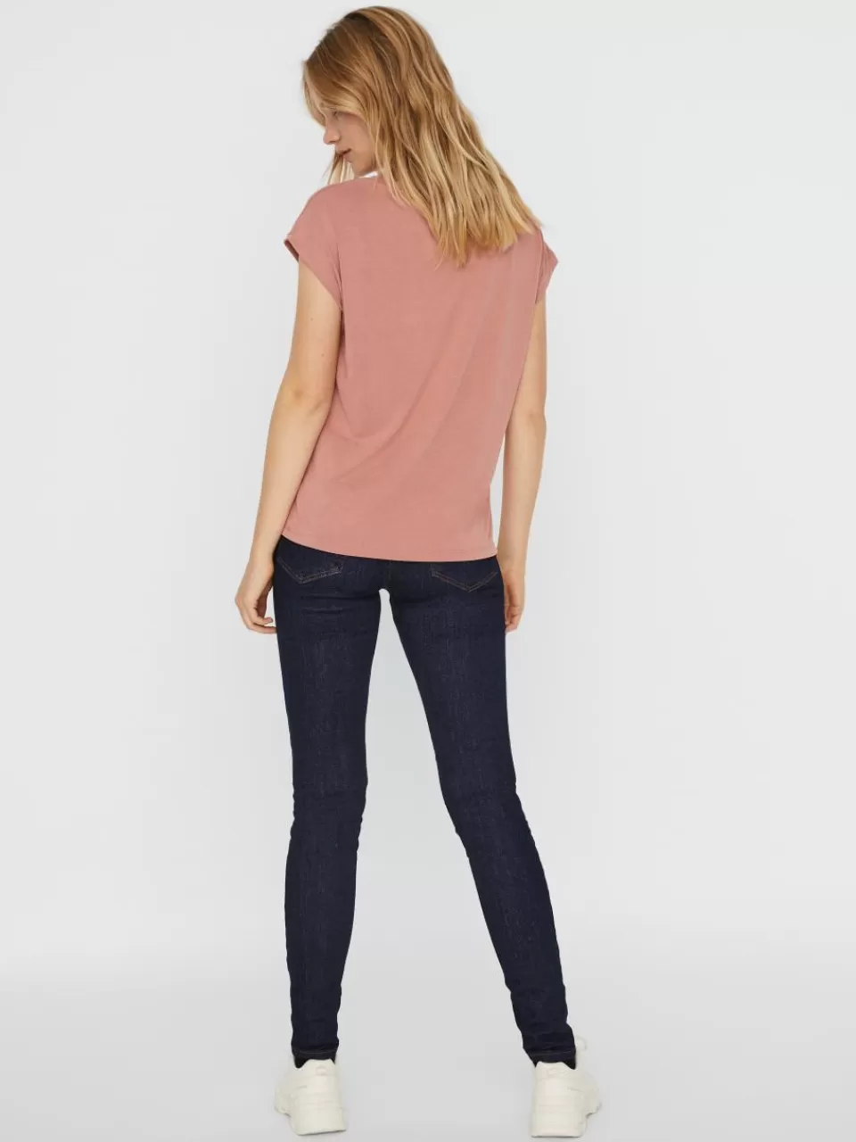 Sale VERO MODA VMFILLI Topp Old Rose