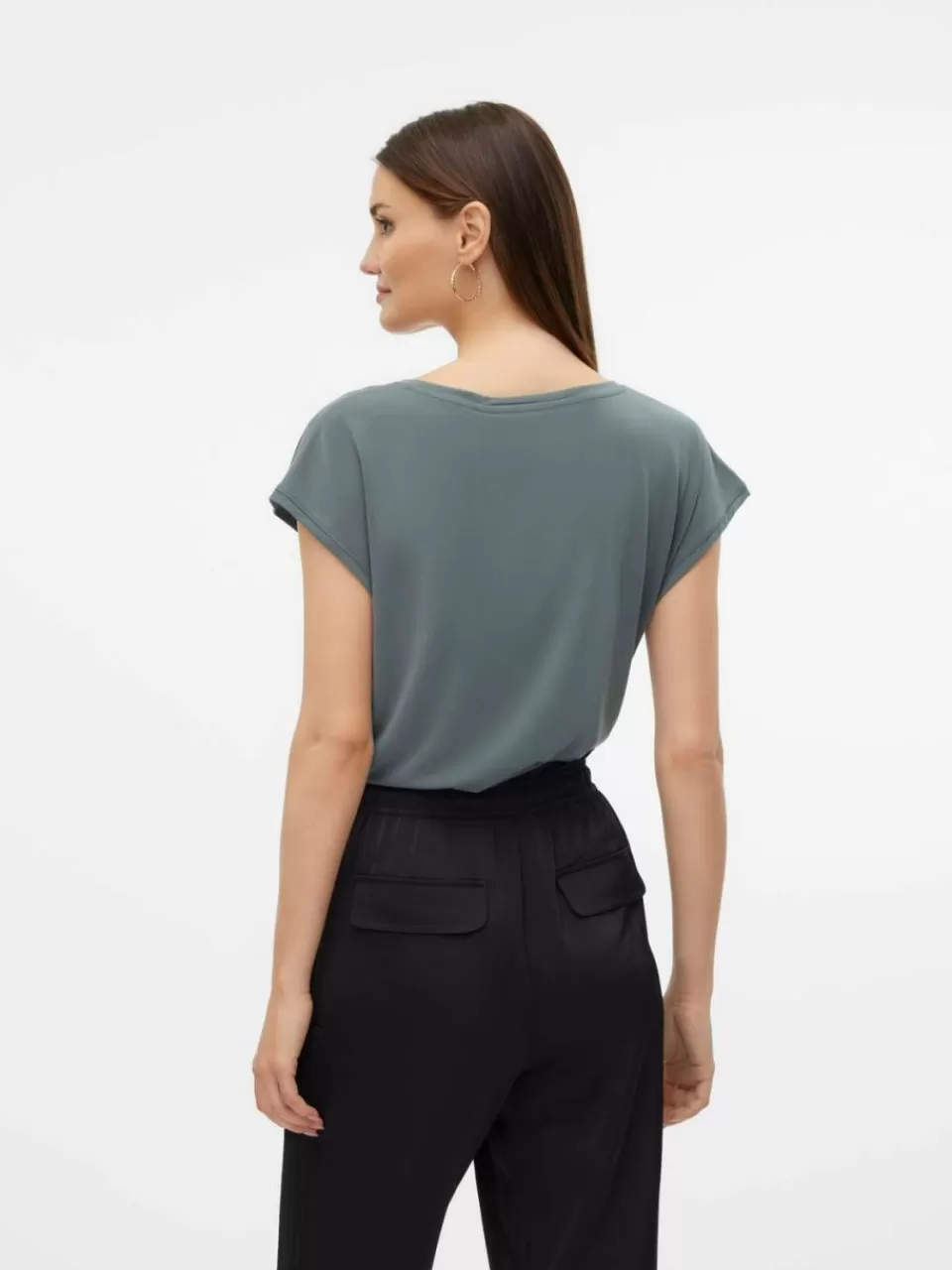 Cheap VERO MODA VMFILLI Topp Balsam Green