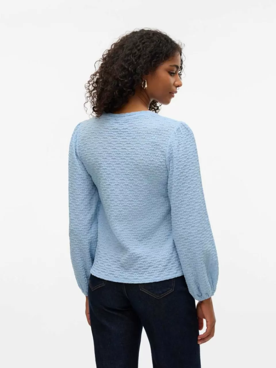 Cheap VERO MODA VMFLOWER Topp Cashmere Blue