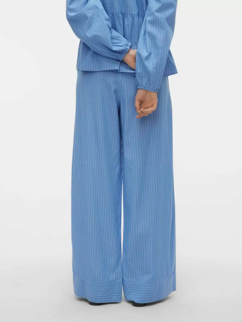 Sale VERO MODA VMGILI Høyt snitt Bukser Provence