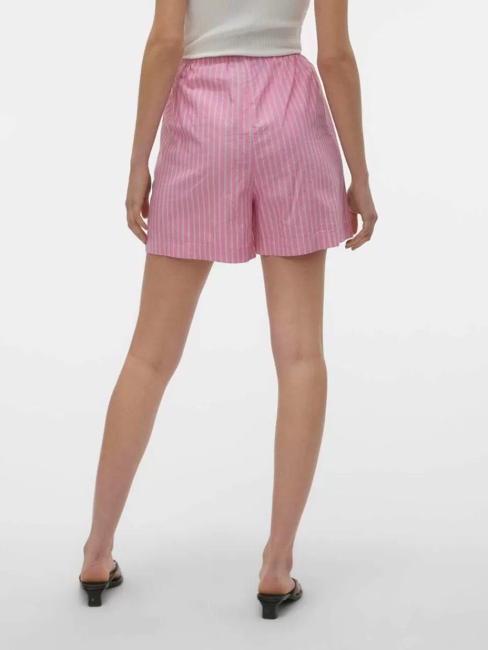 Discount VERO MODA VMGILI Shorts Pink Cosmos