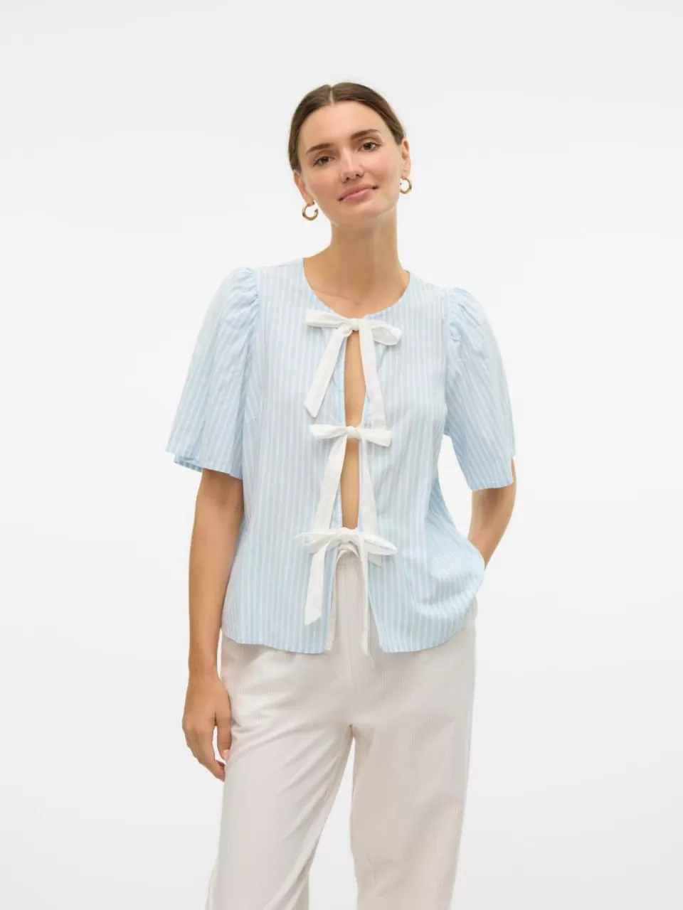 Clearance VERO MODA VMGILI Topp Cashmere Blue