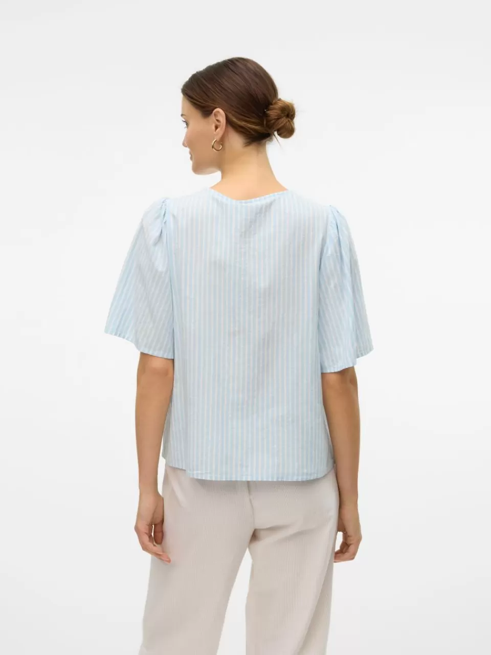 Clearance VERO MODA VMGILI Topp Cashmere Blue