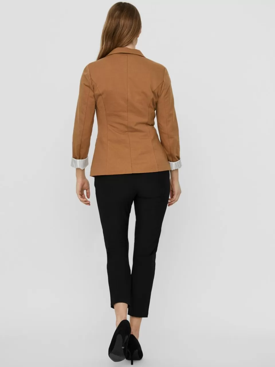 Outlet VERO MODA VMHARUKI Blazer Tobacco Brown