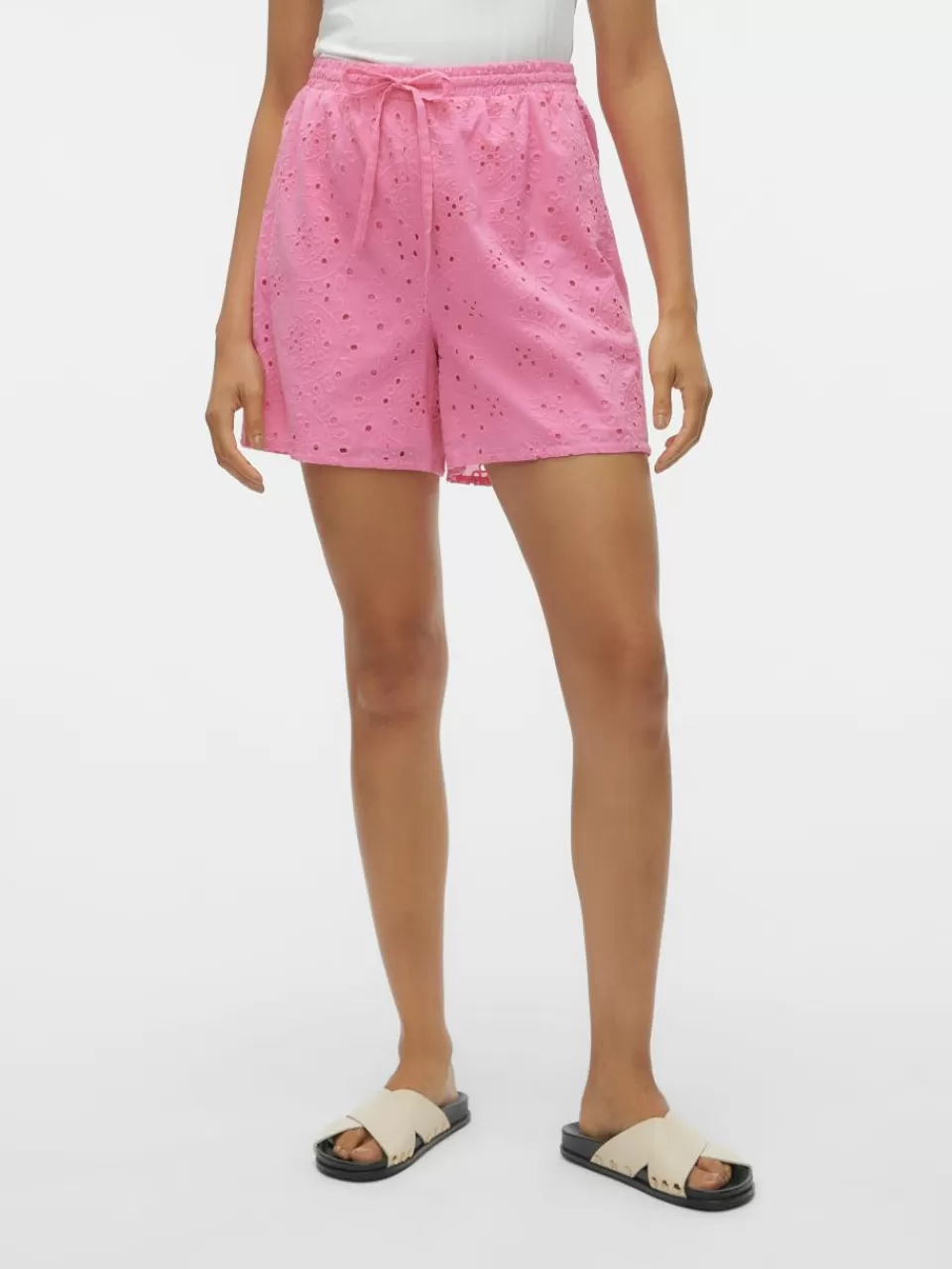 Sale VERO MODA VMHAY Shorts Pink Cosmos