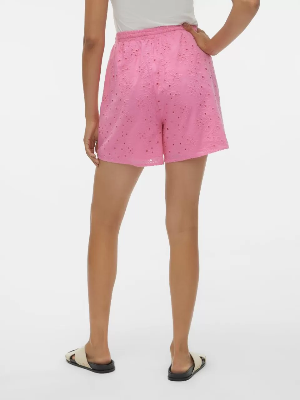 Sale VERO MODA VMHAY Shorts Pink Cosmos