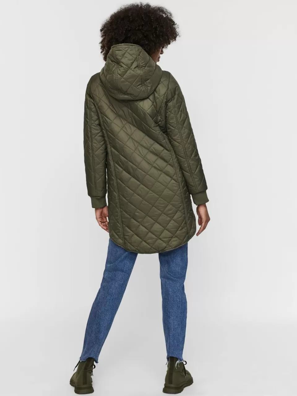 Fashion VERO MODA VMHAYLE Frakk Ivy Green