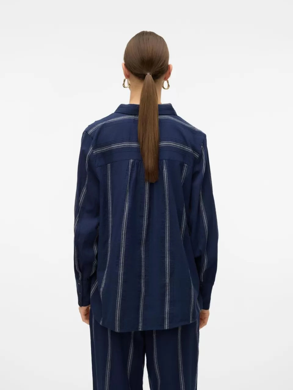 Cheap VERO MODA VMHERDIS Skjorte Navy Blazer